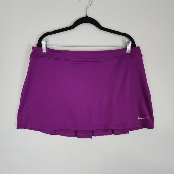 Nike Dri-Fit Tour Performance Women's Fairway Drive Skirt Short Mini Skirt sz XL - Picture 2 of 11